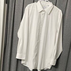 Haggar Men's Classic White Dress Shirt